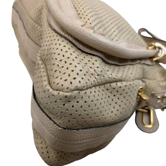 405315J Chloe Shoulder Bag Paraty Beige Leather - Picture 4 of 9